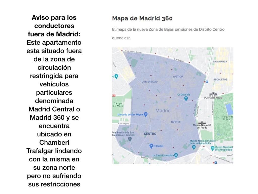 Madrid Downtown Chamberi Apartment Bagian luar foto